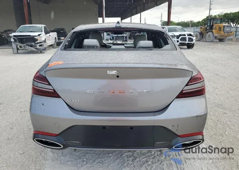 2025 Genesis G70 Base из США, поврежденный, VIN KMTG34SC3SU144398